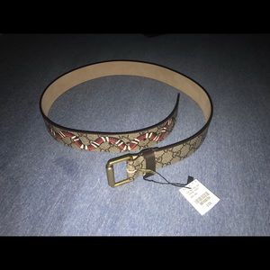 Gucci Belt Snake Print